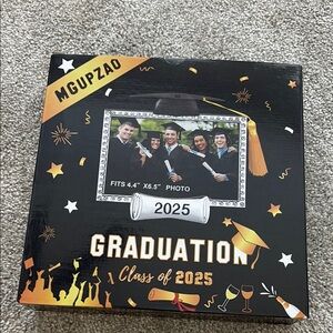 Graduation Photo Frame - Black and Gold
